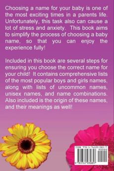 Baby Names: The Ultimate collection of the best baby names for boys and girls their meanings and origins!