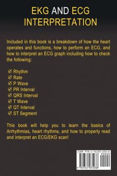 EKG and ECG Interpretation: Learn EKG Interpretation Rhythms and Arrhythmia Fast!