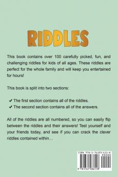 Riddles: The big book of riddles for clever kids