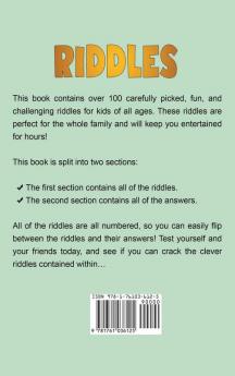 Riddles: The big book of riddles for clever kids