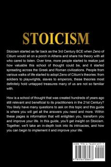 Stoicism: A Comprehensive Guide To Stoicism and Stoic Philosophy