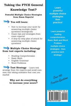 FTCE General Knowledge Test Stategy!: Winning Multiple Choice Strategies for the FTCE General Knowledge Test