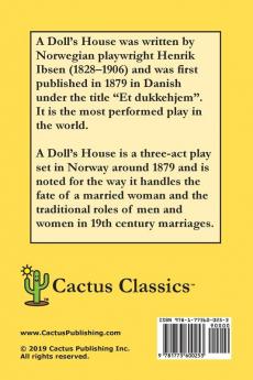 A Doll's House (Cactus Classics Large Print): Et Dukkehjem; A Play; 16 Point Font; Large Text; Large Type