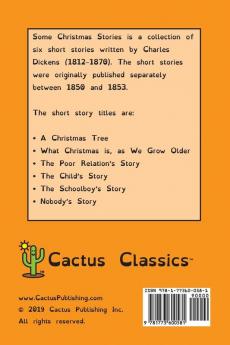 Some Christmas Stories (Cactus Classics Dyslexic Friendly Font): 6 Short Stories; 12 Point Font; Dyslexia Edition; OpenDyslexic