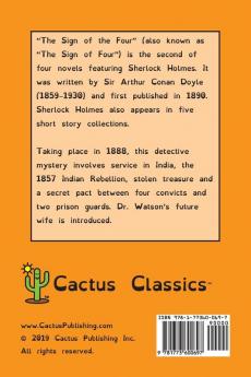 The Sign of the Four (Cactus Classics Dyslexic Friendly Font): 11 Point Font; Dyslexia Edition; OpenDyslexic