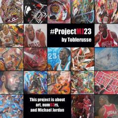 #ProjectMJ23: This project is about art num63rs and Michael Jordan.