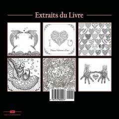 Livre de Coloriage pour Adultes sur le Theme de L'amour