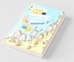 Cut and Glue Activity Book for Kids