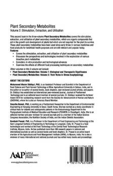 Plant Secondary Metabolites Volume Two