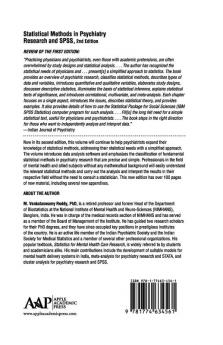 Statistical Methods in Psychiatry Research and SPSS