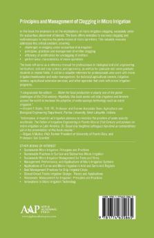 Principles and Management of Clogging in Micro Irrigation