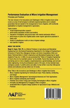 Performance Evaluation of Micro Irrigation Management
