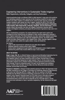 Engineering Interventions in Sustainable Trickle Irrigation