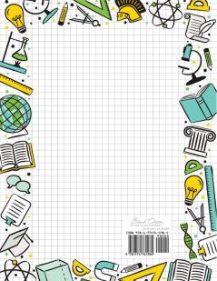 Back to School Graph Paper Notebook