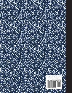 Classic Composition Notebook: (8.5x11) Wide Ruled Lined Paper Notebook Journal (Dark Blue) (Notebook for Kids Teens Students Adults) Back to School and Writing Notes