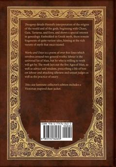 Theogony and Works and Days (Royal Collector's Edition) (Annotated) (Case Laminate Hardcover with Jacket)