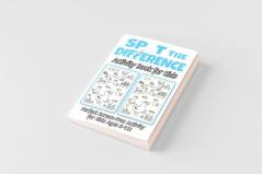 Spot the Difference Activity Book for Kids