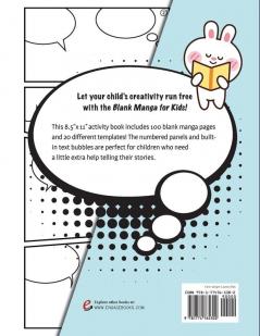 Blank Manga for Kids (Ages 4-8 8-12)