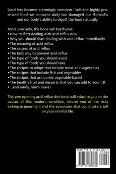 Acid Reflux Cookbook: Defeat Your Disease With the Best Acid Reflux Recipes (Easy Anti Acid Diet Meal Plans & Recipes to Heal Gerd)