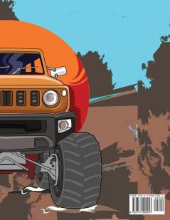 Monster Truck Coloring Book: Coloring Book for Kids with Off Road Monster Truck Sports Car and Jeep. Customize Your Car With Your Dream Color