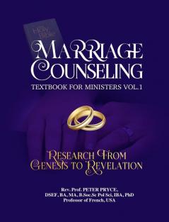 MARRIAGE COUNSELING TEXTBOOK FOR MINISTERS VOL. 1