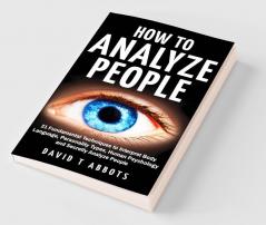 How To Analyze People