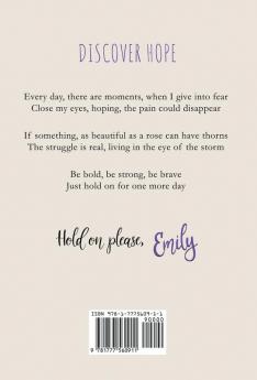 Hold on please Emily: A Powerful Novel About Love Music and Hope