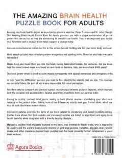 The Amazing Brain Health Puzzle Book for Adults