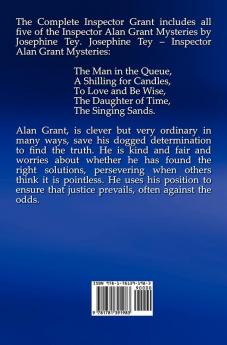 The Complete Inspector Grant (Unabridged) - The Man in the Queue a Shilling for Candles to Love and Be Wise the Daughter of Time the Singing Sands