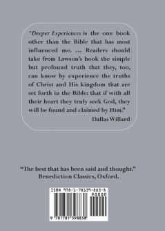 Deeper Experiences of Famous Christians. (Complete and Unabridged.)