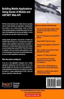 Building Mobile Applications Using Kendo Ui Mobile and ASP.Net Web API