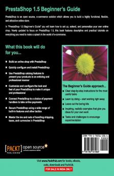 Prestashop 1.5 Beginner's Guide