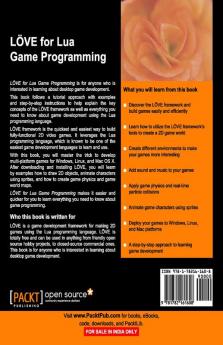 Love2d for Lua Game Programming