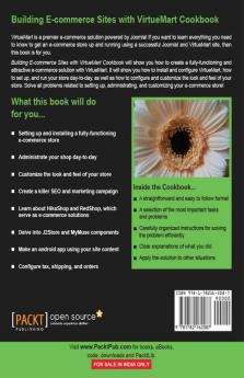 Building Ecommerce Sites with Virtuemart Cookbook
