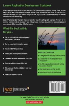 Laravel Application Development Cookbook