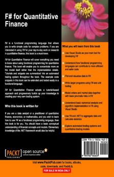 F# for Quantitative Finance