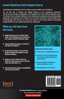 Instant StyleCop Code Analysis How-to