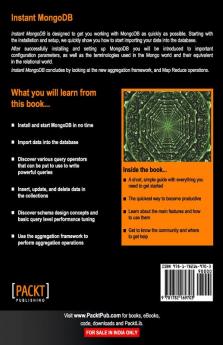 Instant MongoDB