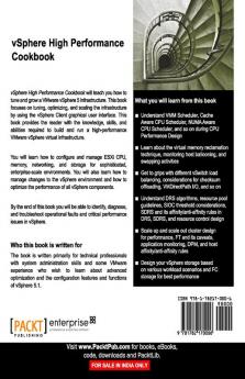 Vsphere High Performance Cookbook