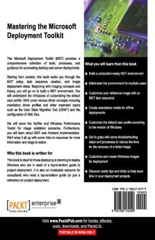 Mastering the Microsoft Deployment Toolkit