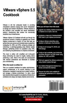 VMware vSphere 5.5 Cookbook