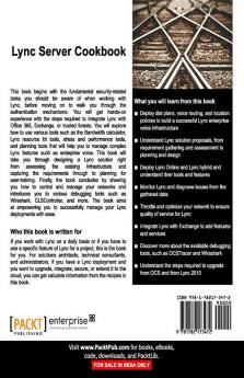 Lync Server 2013 Cookbook