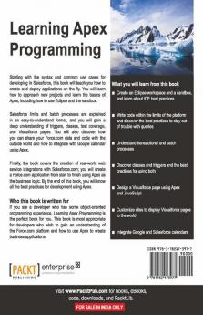 Learning Apex Programming