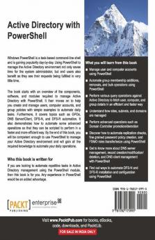 Active Directory with PowerShell