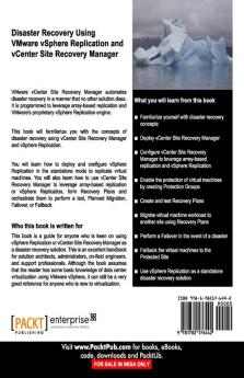 Disaster Recovery Using Vmware Vsphere(r) Replication and Vcenter Site Recovery Manager