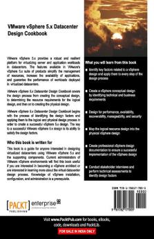 Vmware Vsphere 5.X Datacenter Design Cookbook