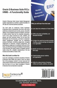 Oracle E-Business Suite R12.x HRMS - A Functionality Guide