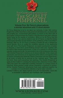 The Complete Escapades of the Scarlet Pimpernel