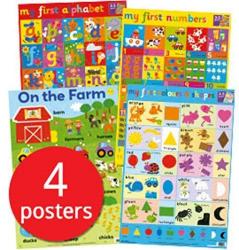 First Time Learning My First Wall Chart Pack Age 3+