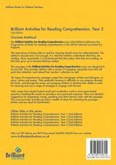 Brilliant Activities for Reading Comprehension Year 2 (2nd Ed): Engaging Stories and Activities to Develop Comprehension Skills